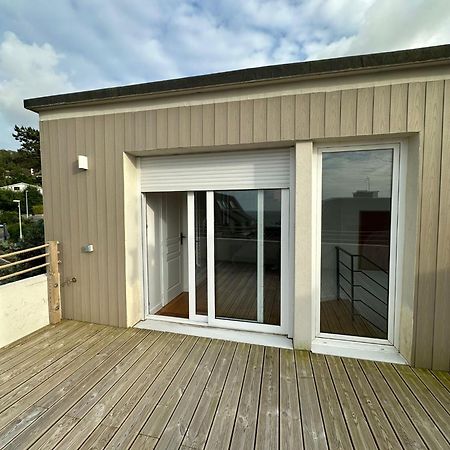 Maison Proche Plage Vue Mer Benerville sur Mer Bagian luar foto