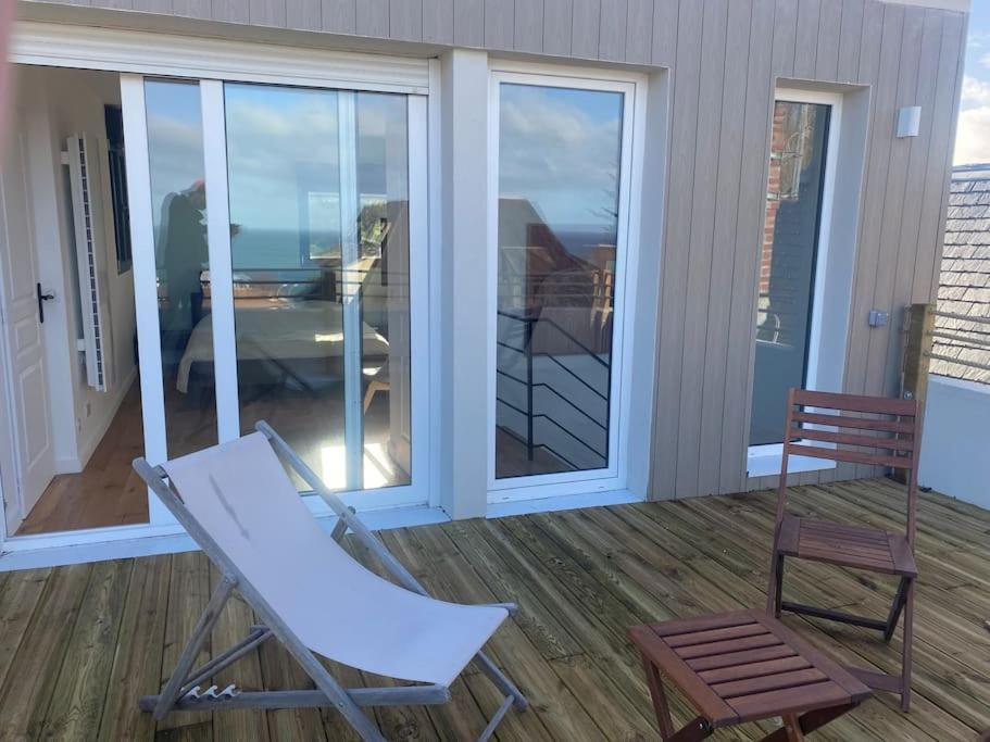 Maison Proche Plage Vue Mer Benerville sur Mer Bagian luar foto