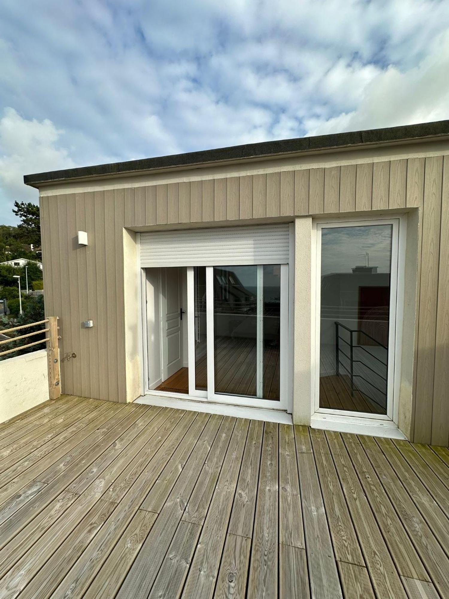Maison Proche Plage Vue Mer Benerville sur Mer Bagian luar foto